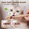 3 Pack Natural Silvervine Sticks Cat Toys, Catmint Silvervine Blend Sticks, Catnip Kittens Chew Toys Teeth Cleaning - 4 of 4