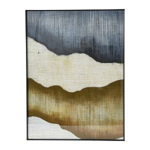 Storied Home Abstract Watercolor Print in Metal Frame - 1 of 4