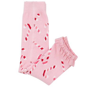RuffleButts Baby Girls Patterned Footless Ruffle Tights