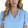 Anna-Kaci Women's Stainless Steel Necklace with 18K Gold Plated Heart Charms, Adjustable Chain, Delicate and Minimalist Design-Gold - 3 of 4