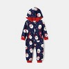 PATPAT Family Pajamas Matching Christmas Allover Blue Snowman Print Family Matching Pjs for Family Couples For Christams Party Eve - 3 of 4