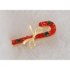 Anna-Kaci Golden Tone Christmas Brooch Pins Sparkly Rhinestones Enamel Lapel Pin for Women - 4 of 4