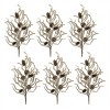 Tinsel Pine Spray (Set of 6) - 3 of 3