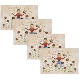 Park Designs Harvest Sampler Tan Placemat Set Of 4 - 1 of 4