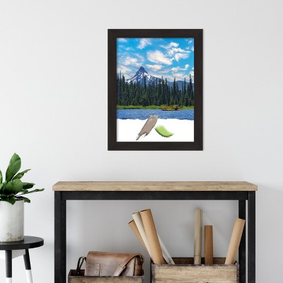 Espresso Brown Narrow Woodgrain Picture Frame 18x24