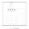 Livex Lighting Willow 4 - Light Chandelier in  Satin Brass - 4 of 4