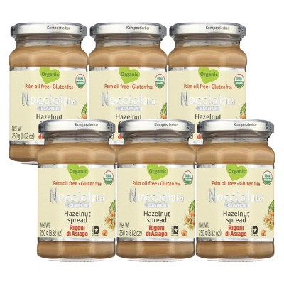 Rigoni di Asiago Nocciolata Organic Hazelnut Spread Bianca - Case of 6/8.82 oz