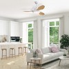 KTMBDW Quiet Ceiling Fan with LED Light DC motor 47 inch Large Air Volume Remote Control for Kitchen Bedroom Dining room Patio - 4 of 4