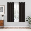 2pk Blackout Shadow Window Curtain Panels - Eclipse - image 3 of 4