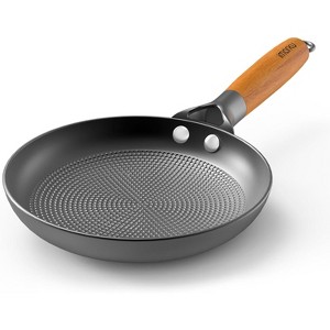 imarku Non Stick Frying Pan, 6 inch Cast Iron Skillet Mini Omelette Pan, Small Nonstick Frying Pan Egg Pan for Cooking, Portable Induction Mini Pan - 1 of 4