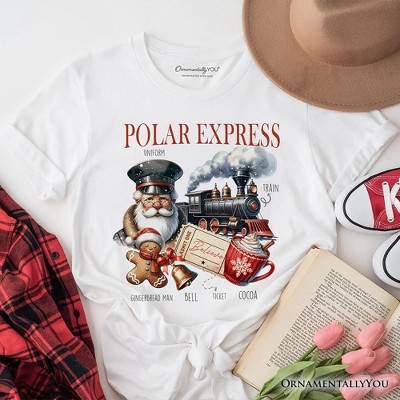 Polar Express Christmas T-Shirt, Vintage Holiday Santa Tee | OrnamentallyYou