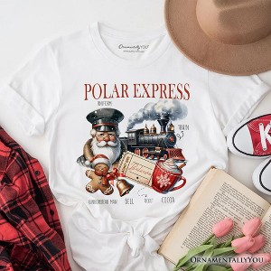 Polar Express Christmas T-Shirt, Vintage Holiday Santa Tee | OrnamentallyYou - 1 of 4