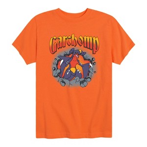 Boys' - Pokémon - Garchomp Rocks Short Sleeve Graphic T-Shirt - 1 of 4