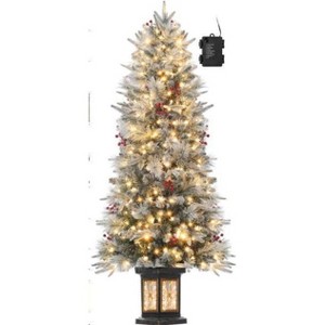 4.5ft Artificial Christmas Tree - 1 of 4