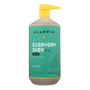 Alaffia Everyday Shea Shampoo Vanilla Mint - 32 oz - 1 of 4