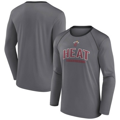 NBA Miami Heat Tshirt Mens Sz S Gray Short Sleeve Basketball