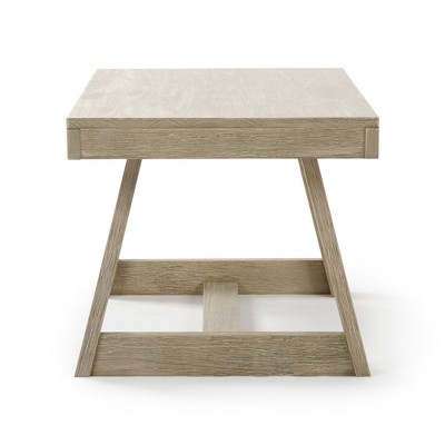 Classic 48" Gray Pine Rectangular Coffee Table