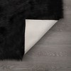 "Cozy Collection" Ultra Soft Fluffy Faux Fur Sheepskin Area Rug - 3 of 4