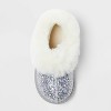 Toddler Piper Faux Fur Cuff Scuff Slippers - Cat & Jack™ - 3 of 4
