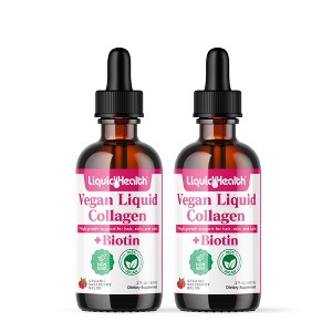 Vegan Liquid Bariatric Collagen Hair Growth Drops With Biotin - 1 of 1