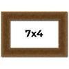 PosterPalooza | Photo Size Flat Gold Picture Frame - UV Acrylic, Foam Board Backing, Hanging Hardware - 2 of 4
