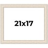PosterPalooza | Weathered White Picture Frame - UV Acrylic, Backing Board, Hanging Hardware Included - 2 of 4