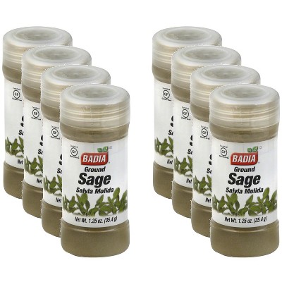 Badia Sage Ground - Pack of 8 - 1.25 oz