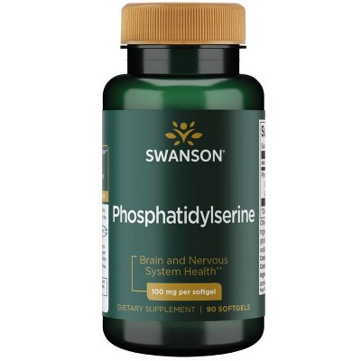 Swanson Dietary Supplements Phosphatidylserine, Softgels