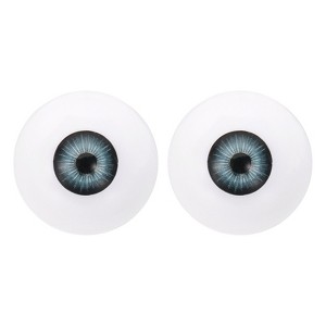 Unique Bargains Realistic DIY Craft Three-Dimensional Acrylic Doll Eyes 1 Pair - 1 of 4