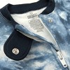 Honest Baby 2pk Jumbo Sleep N' Play - Blue Tie-Dye - 3 of 3