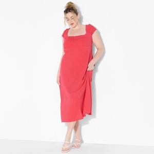 Women's Flutter Cap Sleeve Maxi A-Line Dress - Wild Fable™ - 1 of 3