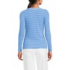 Lands' End Women's Drapey Rib Skimming Long Sleeve Henley - 2 of 3