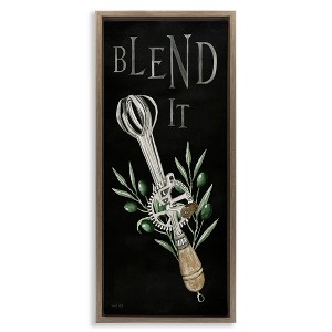 Stupell Industries Blend It Vintage Kitchen, 11" x 25" - 1 of 4