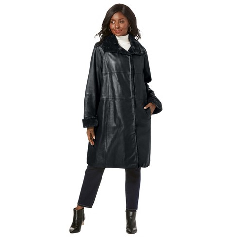 Plus size cheap swing raincoat