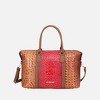 MKF Collection Raven Faux Crocodile-Embossed Women’s Duffle Bag by Mia K - 2 of 4