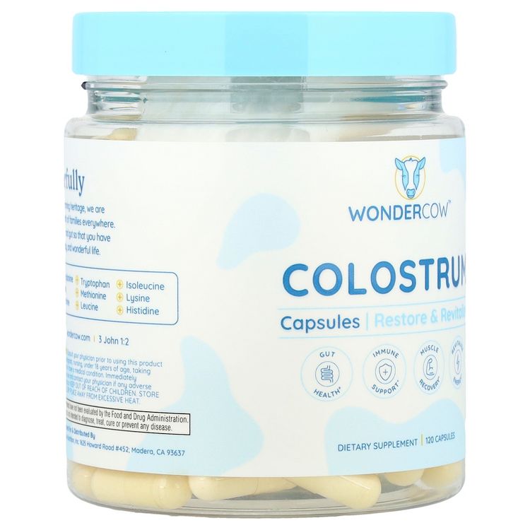 Wondercow Colostrum , 120 Capsules, 4 of 4
