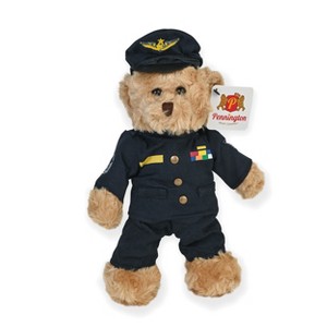 Pennington Bear Company Classic Costume Teddy Bear Plush, Air Force, 10" inch - 1 of 4