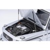 2019 Mercedes-Benz AMG G63 Iridium Silver Metallic 1/18 Model Car by Autoart - 3 of 4
