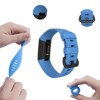 Zodaca Replacement Band For Fitbit Charge 3 & Charge 4, Blue Size Small S - 2 of 4