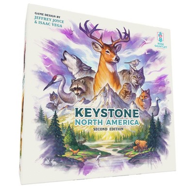Keystone North America 2nd Ed. Strategy Board Game - Animals & Ecosystems, 10+