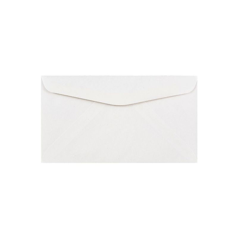 JAM Paper #6 3/4 Business Envelope 3 5/8" x 6 1/2" White 250/Box (1633983H), 1 of 5