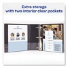 Avery Economy Non-View Binder with Round Rings, 3 Rings, 3" Capacity, 11 x 8.5, Black, (3602) - 3 of 4