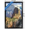 Trends International Lantern Press - Zion National Park, Utah, Angels Landing Framed Wall Poster Prints - 3 of 4