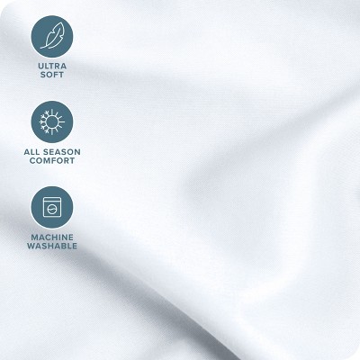 King White Ultra-Soft Microfiber Deep Pocket Sheet Set