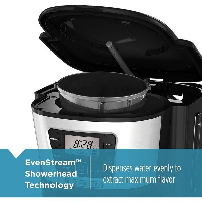 BLACK+DECKER CM2035B-1 BLACK+DECKER 12-Cup Thermal Coffee Maker, Keep Coffee Hot with Insulated Stainless Steel Carafe, Digital Controls, Easy to Clean.