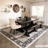 Hauteloom Cabacungan Black & Blue Washable Rug - 2 of 4