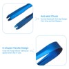Unique Bargains Stainless Steel Ice Tongs for Appetizers, Charcuterie, Dessert, Tea Party, Bar, Cafe Serving 5.2" Blue 3 Pcs - 4 of 4