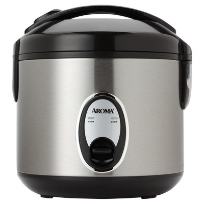 Aroma 20 Cup Digital Multicooker & Rice Cooker - Stainless Steel : Target