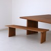 HomeRoots 60" Brown Solid Wood Live Edge Dining Bench - 2 of 4