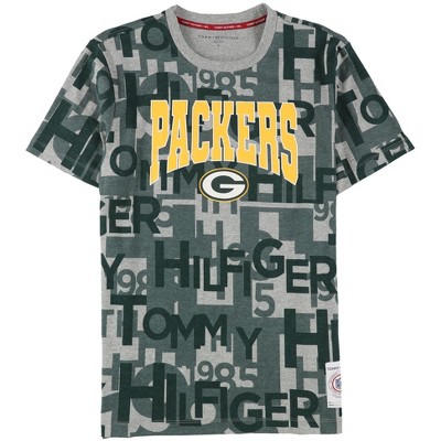 Tommy Hilfiger Mens Green Bay Packers Graphic T-Shirt